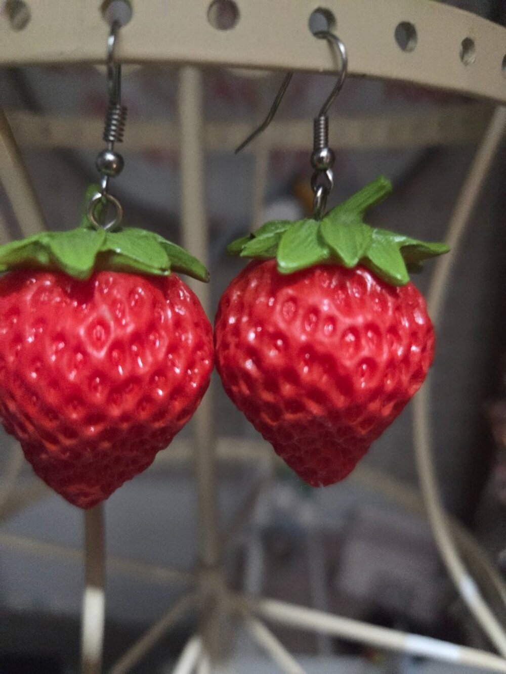 Juicy couture strawberry earrings
